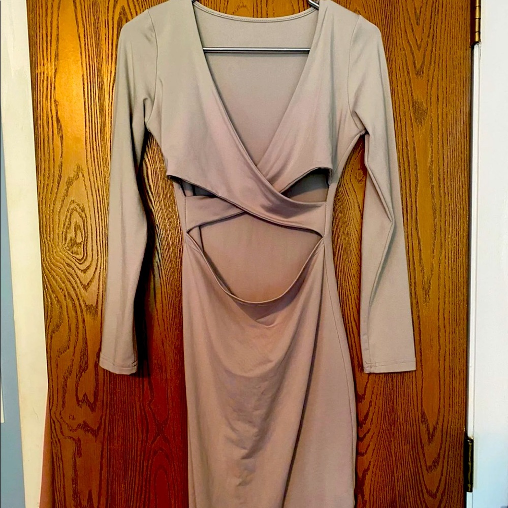 Sexy cut out dress